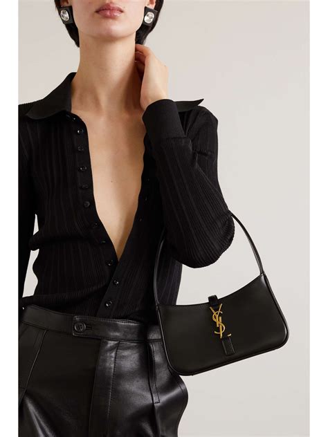 5 a 7 mini ysl|SAINT LAURENT Le 5 à 7 mini leather shoulder bag .